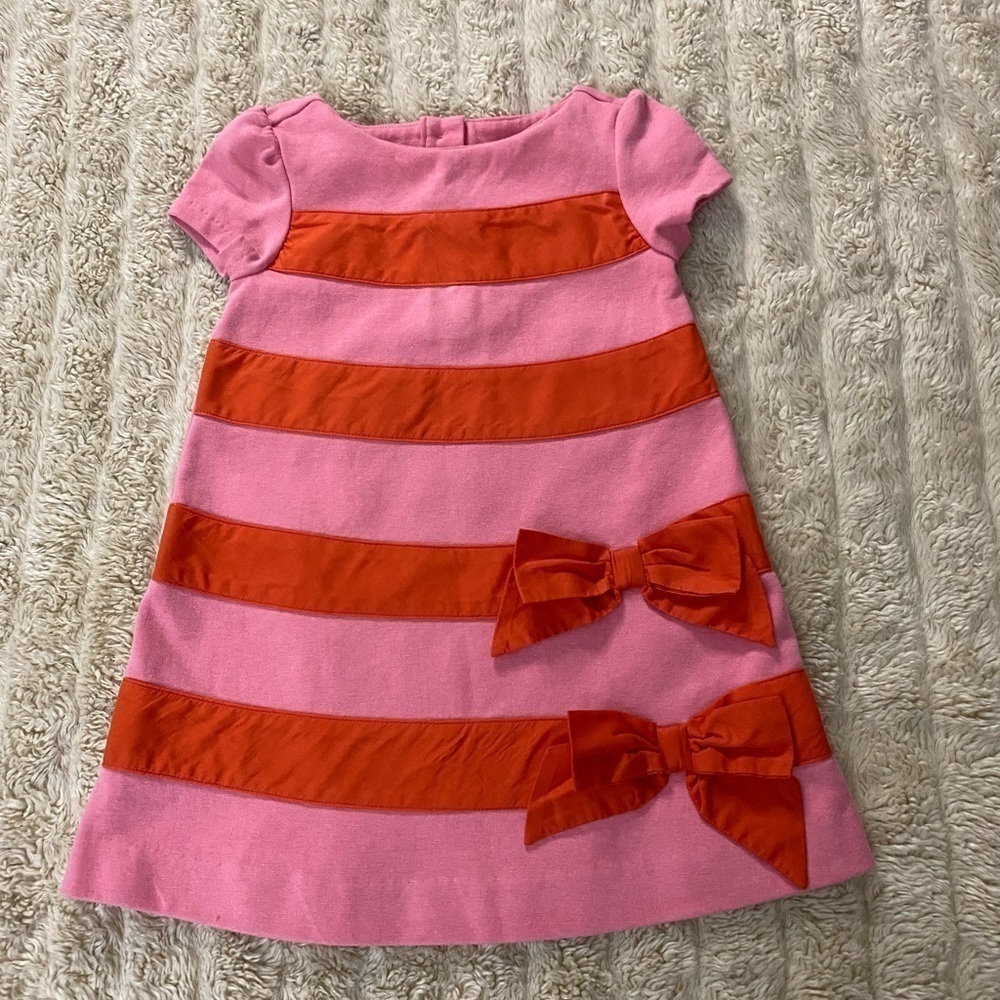 Janie & Jack striped A-line dress